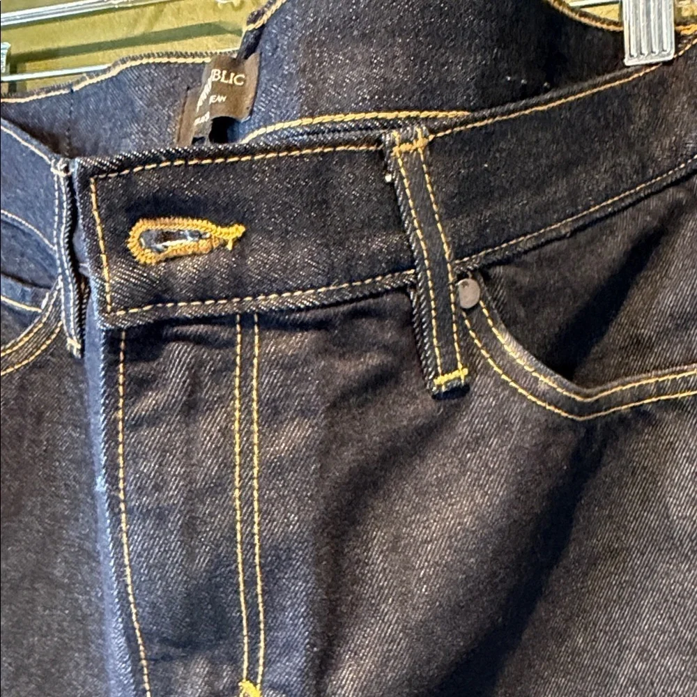 Banana Republic Men's Selvedge Denim Straight Jeans